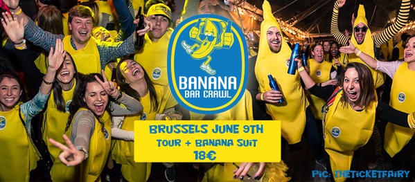 pubcrawl group picture banana 2018